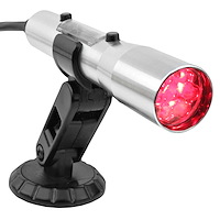 A-155 SST Shift Light, Red LEDs with Silver Aluminum Tube, Smart-Shift Technology