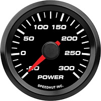 FAE2-PW1-EV 2-1/16 in. EV Power Gauge, -50 to 300, AEM