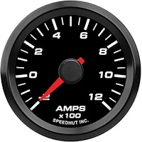 FOR2-AM1-EV 2-1/16 in. EV Amp Gauge, -200 to 1200, Orion