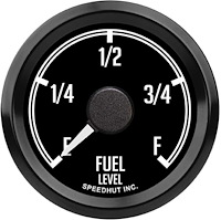 L2-FL1-DATZ 2-1/16 in. Fuel Level Gauge, programmable, JDM Datsun Z Series