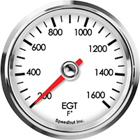 L25-ET1-LEG 2-5/8 in. EGT Temp Gauge, 200-1600F