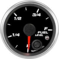R2-FL1-REV 2-1/16 in. Fuel Level Gauge, programmable, w/Warning