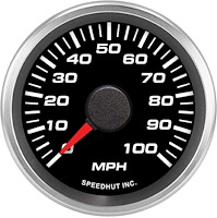 R2-S19-REV 2-1/16 in. GPS Speedometer, 100 mph