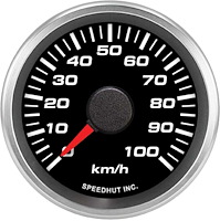 R2-S8-REV 2-1/16 in. GPS Speedometer, 100 km/h