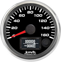 R25-S20-REV 2-5/8 in. GPS Speedometer, 160 km/h