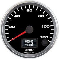 R3-S1-REV 3-3/8 in. GPS Speedometer, 120 mph
