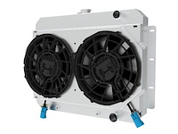 1-282-212BL High-Performance Radiator/Brushless Fan Kit, 1964-1965 Chevy Chevelle/Malibu/Monte Carlo/El Camino, Auto Trans