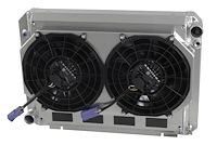 1-383-212BL High-Performance Radiator/Brushless Fan Kit, 1960-1963 Ford Galaxie 500XL, Small/Big Block V8, Auto Trans, W/Shroud