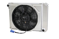 1-331-208BL300 High-Performance Radiator/Brushless Fan Kit, Various GM Applications (20.75 in. Core), Manual Trans
