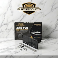 400U SHOW-N-GO MANUAL LICENSE PLATE FRAME UNIVERSAL