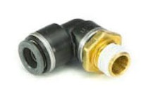 90-Degree Swivel Elbow, 3/8 in. DOT/PTC x 3/8 in. NPT