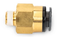 Straight Fitting, 3/8 in. DOT/PTC x 1/8 in. NPT