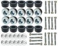 BM1020KIT Body Mount Bushing and Hardware Kit for 1964-1967 Buick, Chevy, Oldsmobile