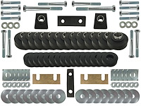 BM1025KIT Body Mount Bushing and Hardware Kit for 1955-1957 Chevy Bel Air, 210 Hardtop