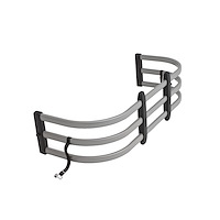 74813-00A BedXTender HD Max Fits Select Ford F-150, Lincoln Mark LT, Toyota Tundra, Standard Bed [Silver]