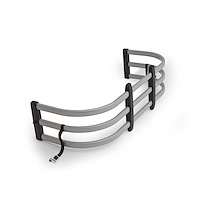 74814-00A BedXTender HD Max for Select Ford F-Series, Nissan Titan, Dodge Ram/Classic, Standard Bed [Silver]