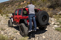 75321-01A BedStep Bumper Step, Fits 2018 Jeep Wrangler JL