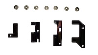 79110-01A Relocation Brackets for Factory Air Ride Suspension, 2019-22 Ram 2500/3500 Mega Cab