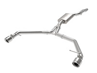 49-36437-P MACH Force-Xp 3 to 2-1/2 IN Stainless Steel Axle-Back Exhaust w/Polished Tip Audi Allroad 13-16 L4-2.0L (t)