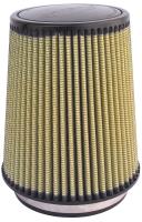 Magnum FORCE Intake Replacement Air Filter with Pro GUARD 7 Media 5.5 in. Flange x 7 in. Base x 8 in. Height [Gold]