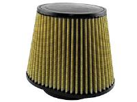 Magnum FORCE Intake Replacement Air Filter with Pro GUARD 7 Media 5.5 in. Flange x 10 x 7 in. Base x 8 in. Height [Gold]