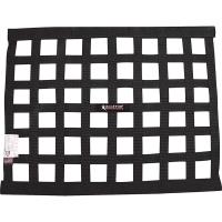 Rectangular Ribbon Window Net Black