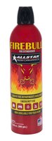 Fire Extinguisher [2.6 in, 2.6 in Dia x 10 in Tall, Red, 10 in, 12.69 Ounce, Steel]