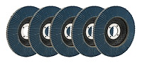 ALL12121-5 Flap Discs 60 Grit 4-1/2 in. with 7/8 in. Arbor