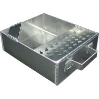Quick Change Drain Pan W/ Shelf Aluminum