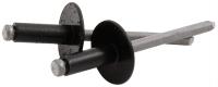 3/16" Large Head Rivets Grip Range: 1/4" - 3/8"
