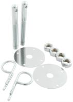 Chrome Steel Hood Pin Kit 5/32" Hairpin Clips