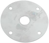Hood Pin Scuff Plate - Chrome 1/2" Hole