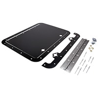 Aluminum Access Panel Kit Painted Black