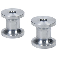 ALL18804 Hourglass Spacers 1/4 in. ID x 1 in. OD x 1 in. Long