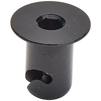 Head Hex Drive Body Quick Turn Fastener [7/16 in. Body x 0.500 in. Long, Flush, Anodized, Aluminum]