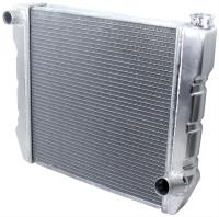 Single Pass Aluminum Radiator Inlet and Outlets: Chevy