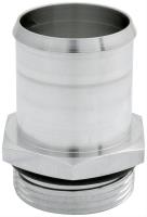 Radiator Inlet Fitting 1-5/8"-20 Male to 1-1/2" Nipple