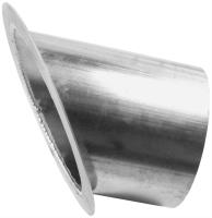 Round Single Exhaust Shield 55 Deg.