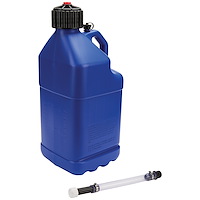 ALL40122 Utility Jug 5 Gal w/Filler Hose Blue