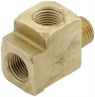 1/8 in NPT Tee Gauge Fittings