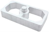 Extruded Aluminum Lowering Block For Leaf Springs