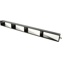 Four Panel Rearview Mirror Dimensions: 27.75" x 2.375"