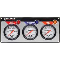 Gauge Panel Includes Allstar 2-5/8" Mechanical Gauges: