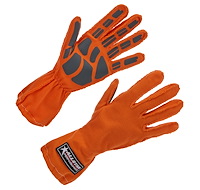 ALL913042 Driving Gloves Non-SFI Outseam S/L MD Orange