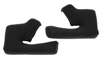 Helmet Cheek Pads [2X-Large Cheek Pad Set, Black, Nomex]