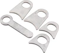 Spring-Loaded Weld-On Window Net Mounting Tab Kit [Steel, Zinc Oxide]