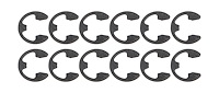 ALL99420 E-Clip Retainer 12 Pack for Wheel Cover Kit