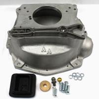Conversion Bellhousing for Jeep 4.0L Engine to Borg Warner [Aluminum, Natural]