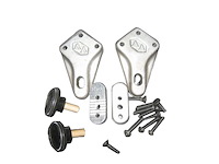 Windshield Latches for Jeep Applications [Cast Aluminum, Natural]
