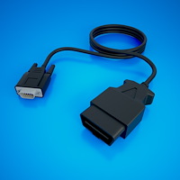 DB-15 to OBD-2 Adapter Cable for MPVI and MPVI Pro Interfaces H-M01-01